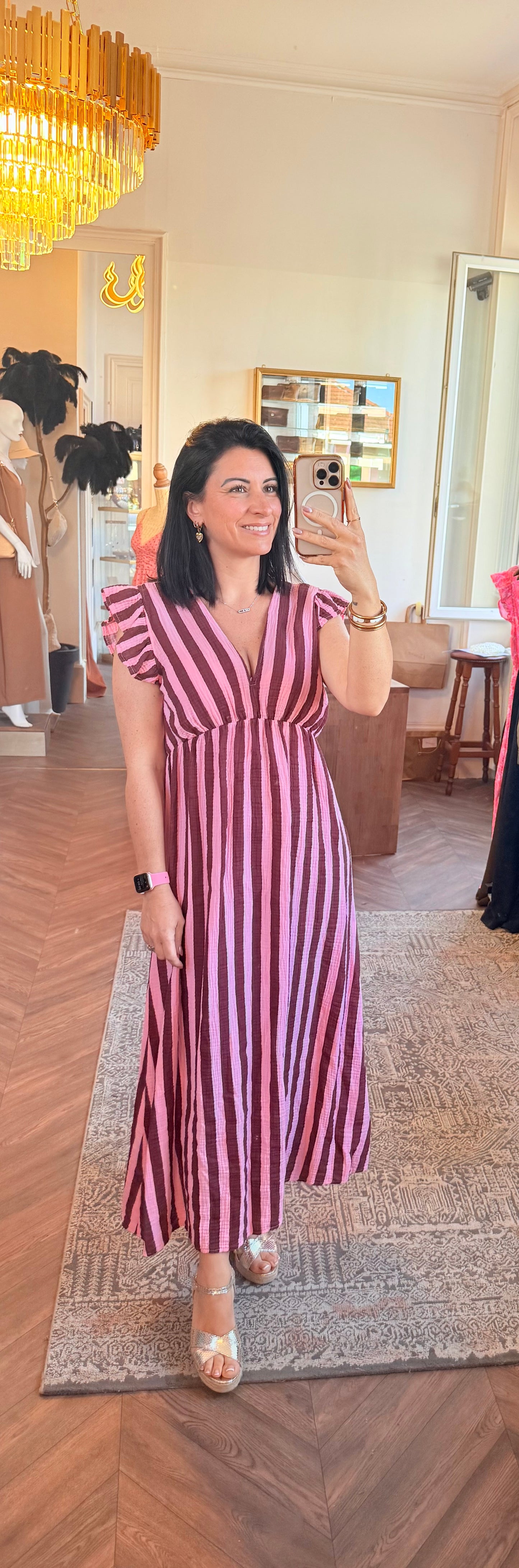 Robe gaze de coton | IZÏA