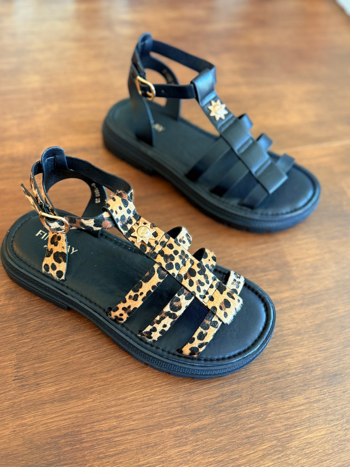 Sandales Findlay | Soleil léopard 🐆
