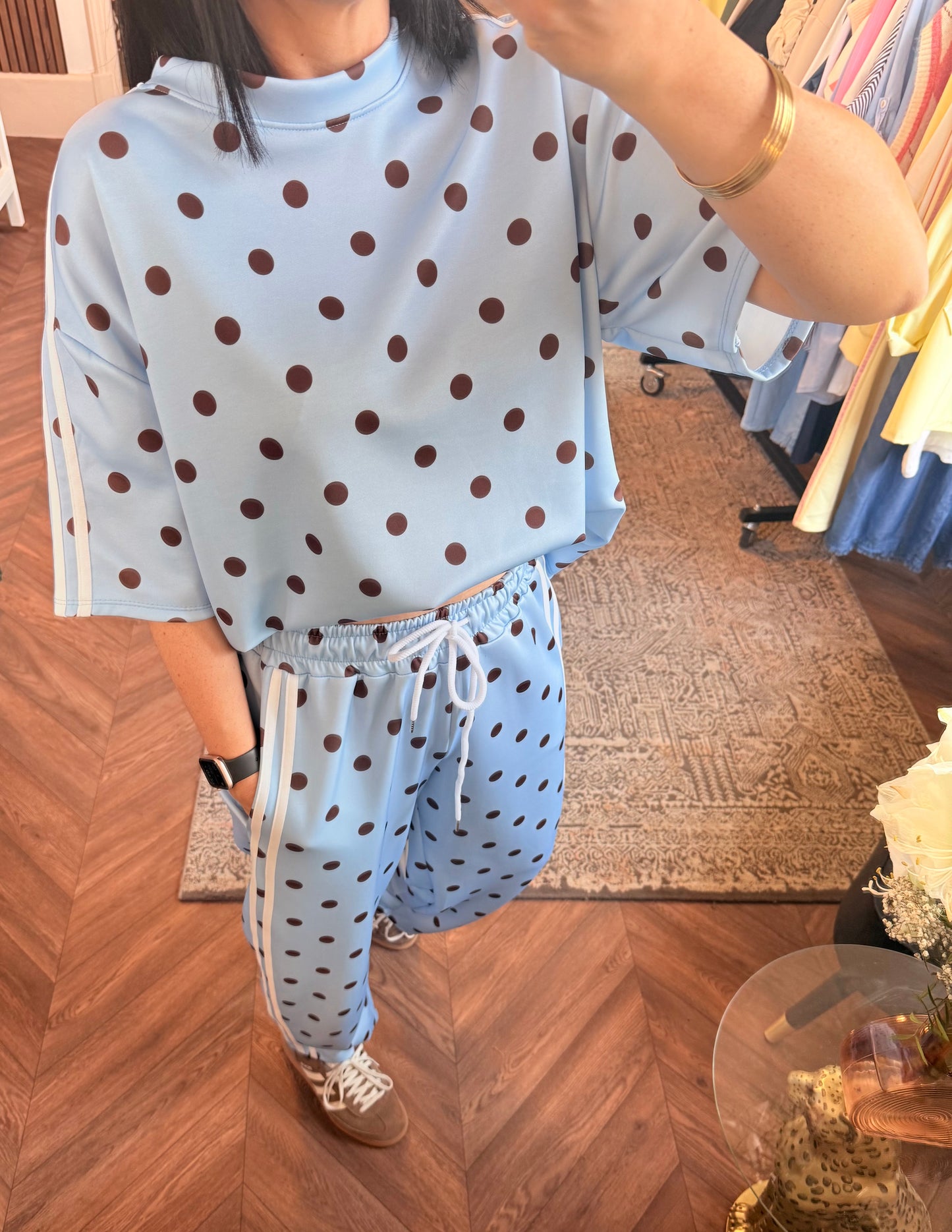Ensemble jogging à pois | CONRAD