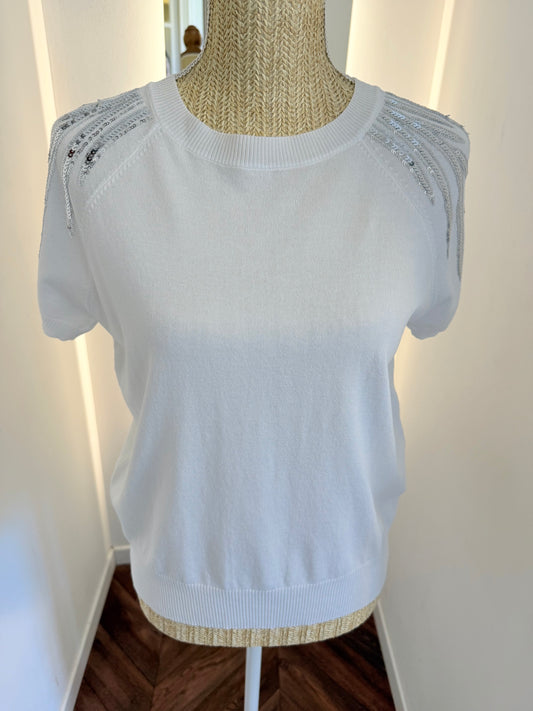 Top maille strass | ANGEL