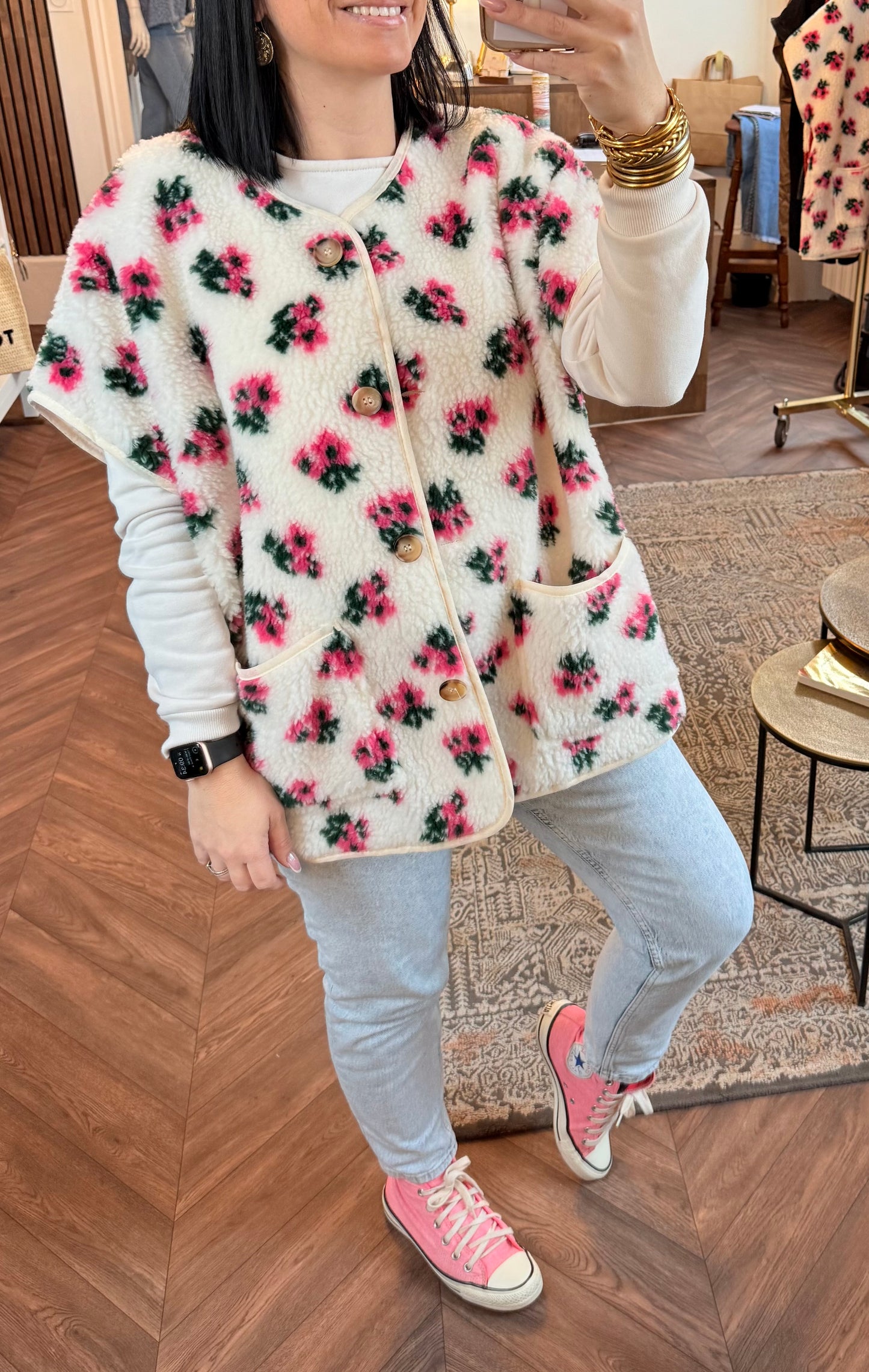 Gilet sans manches | FLOWERS