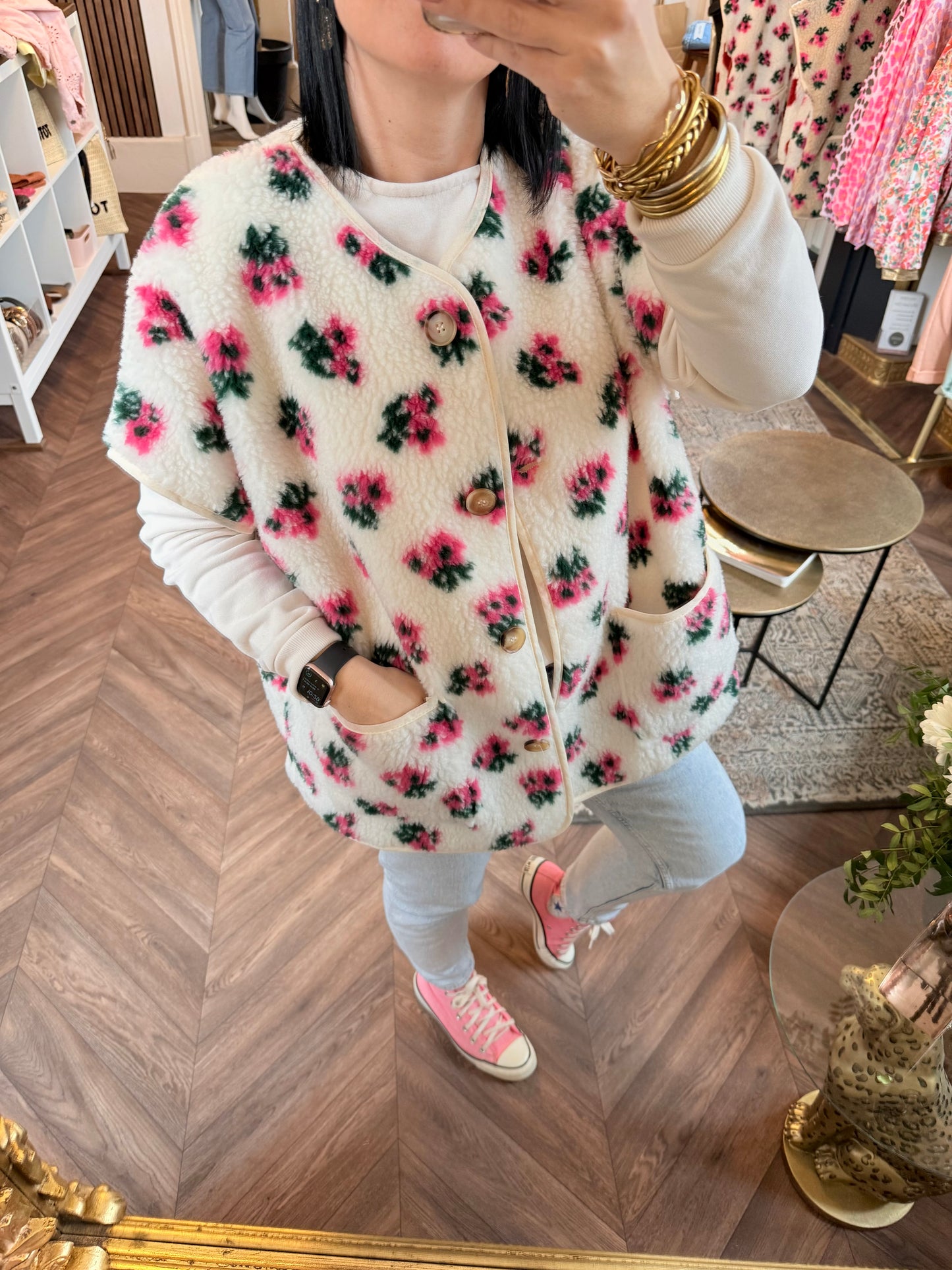 Gilet sans manches | FLOWERS