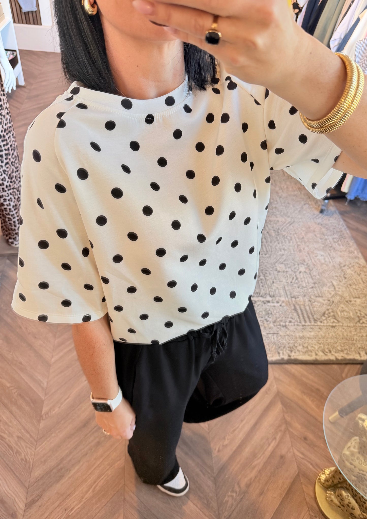 Ensemble jogging à pois | CONRAD