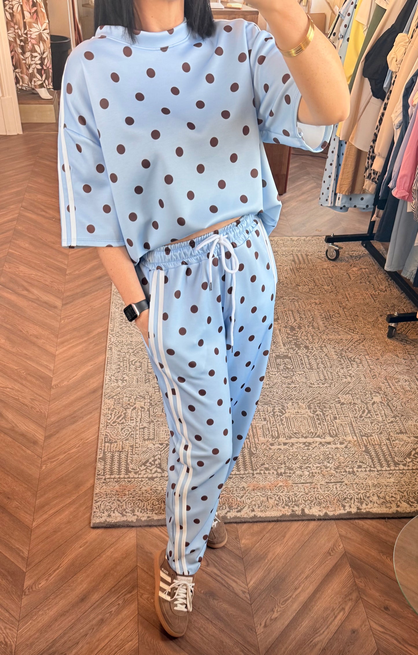 Ensemble jogging à pois | CONRAD