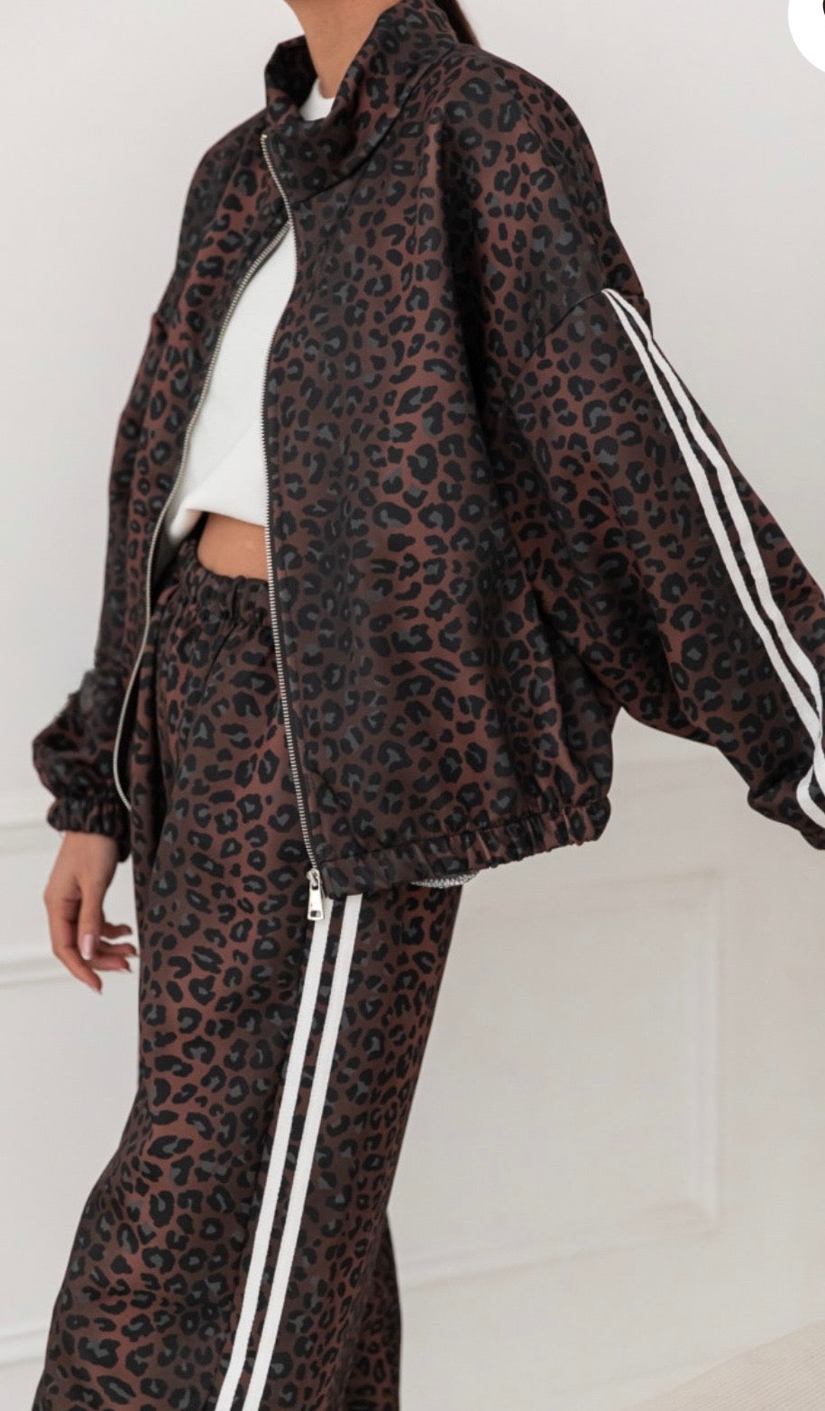 Ensemble jogging | léopard