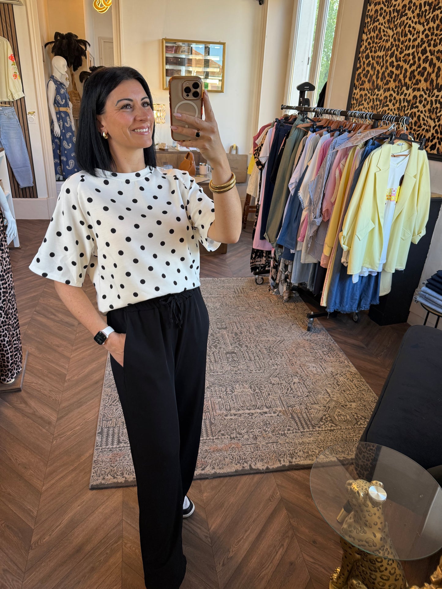 Ensemble jogging à pois | CONRAD