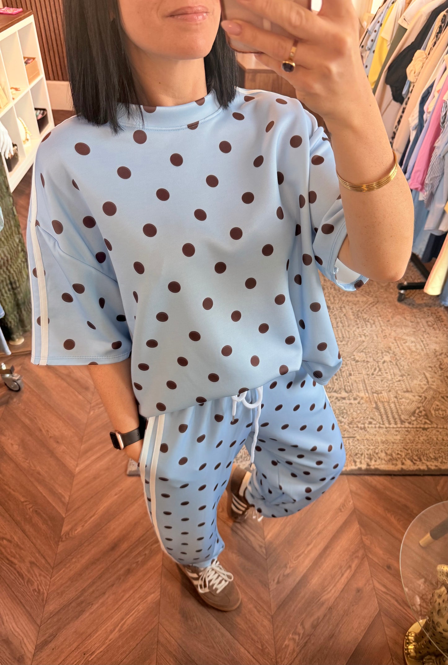 Ensemble jogging à pois | CONRAD