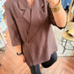 BLAZER oversize manches 3/4 | LÉON