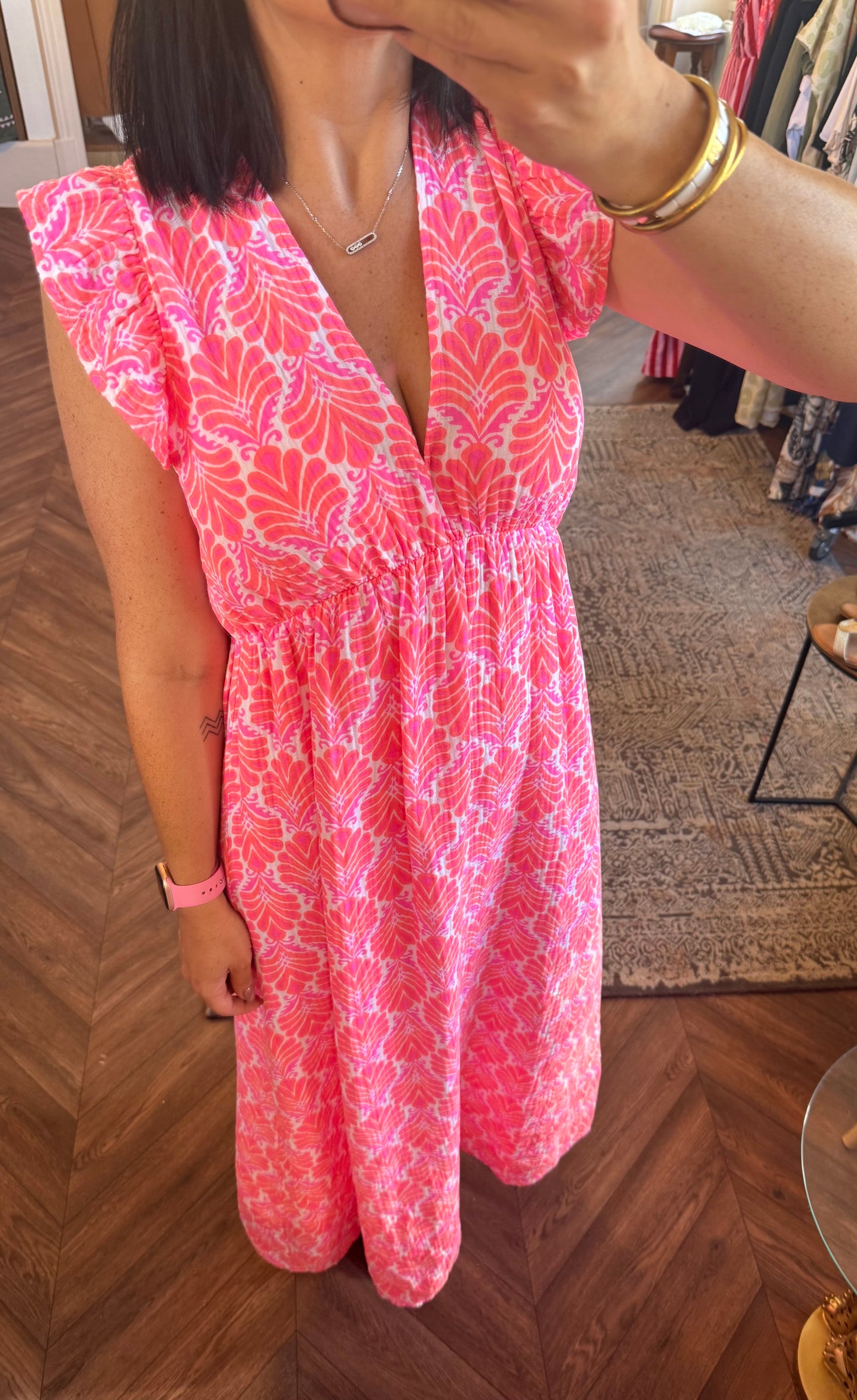 Robe gaze de coton | IZÏA