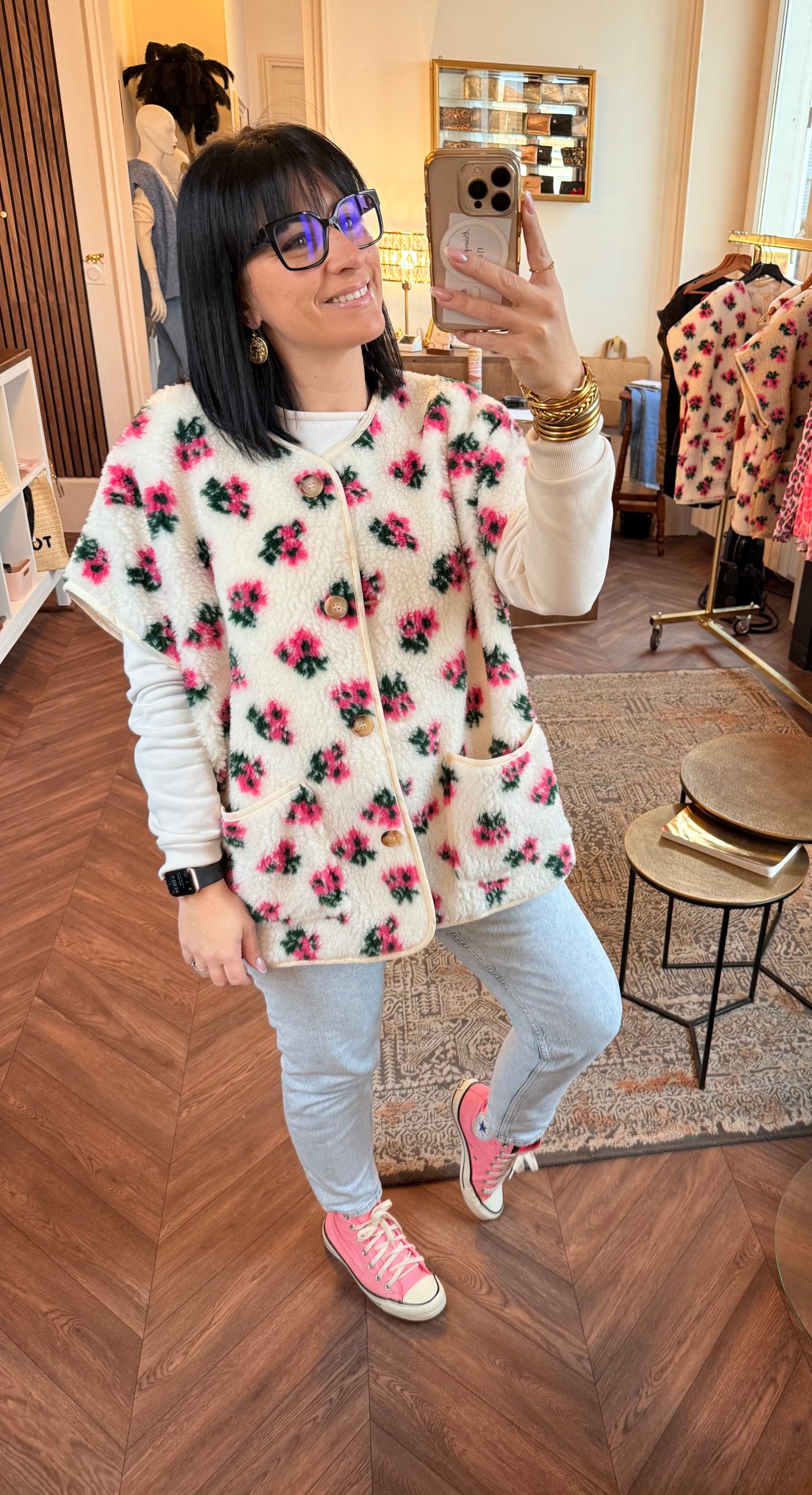 Gilet sans manches | FLOWERS
