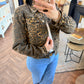 Veste en jean léopard 🐆 | FÉLINE