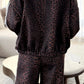 Ensemble jogging | léopard