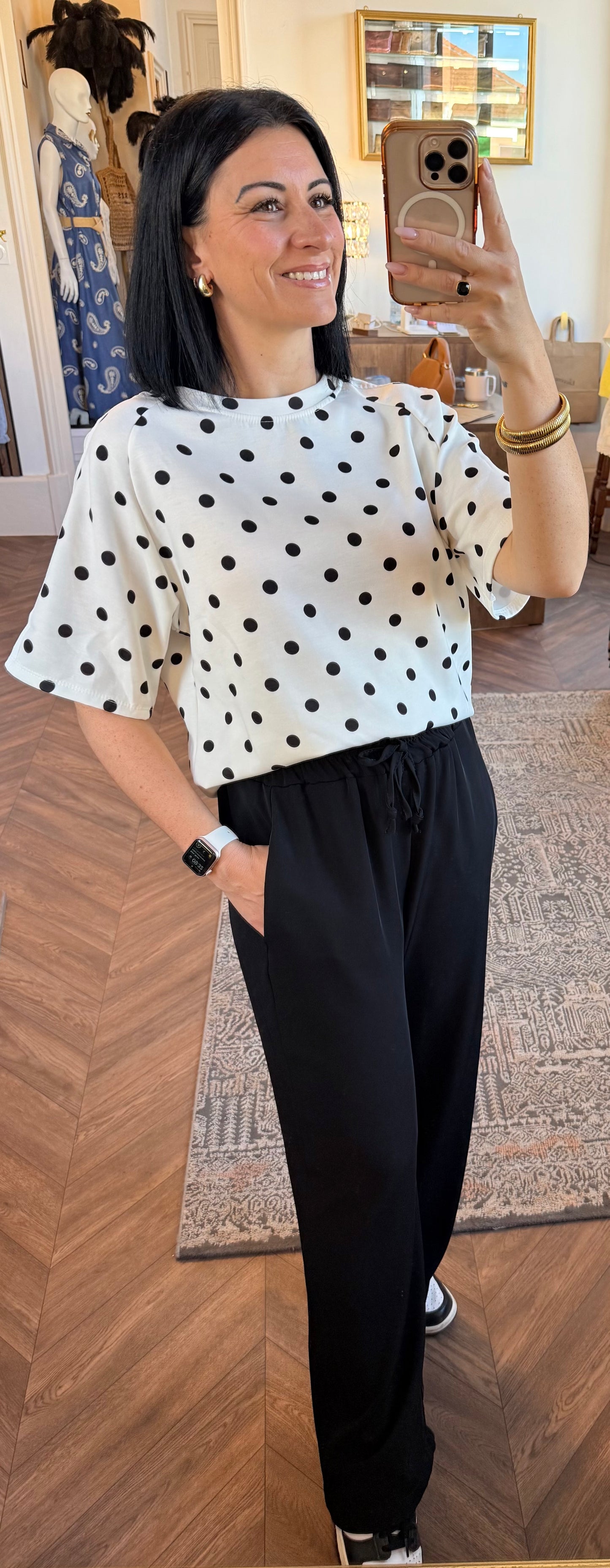Ensemble jogging à pois | CONRAD