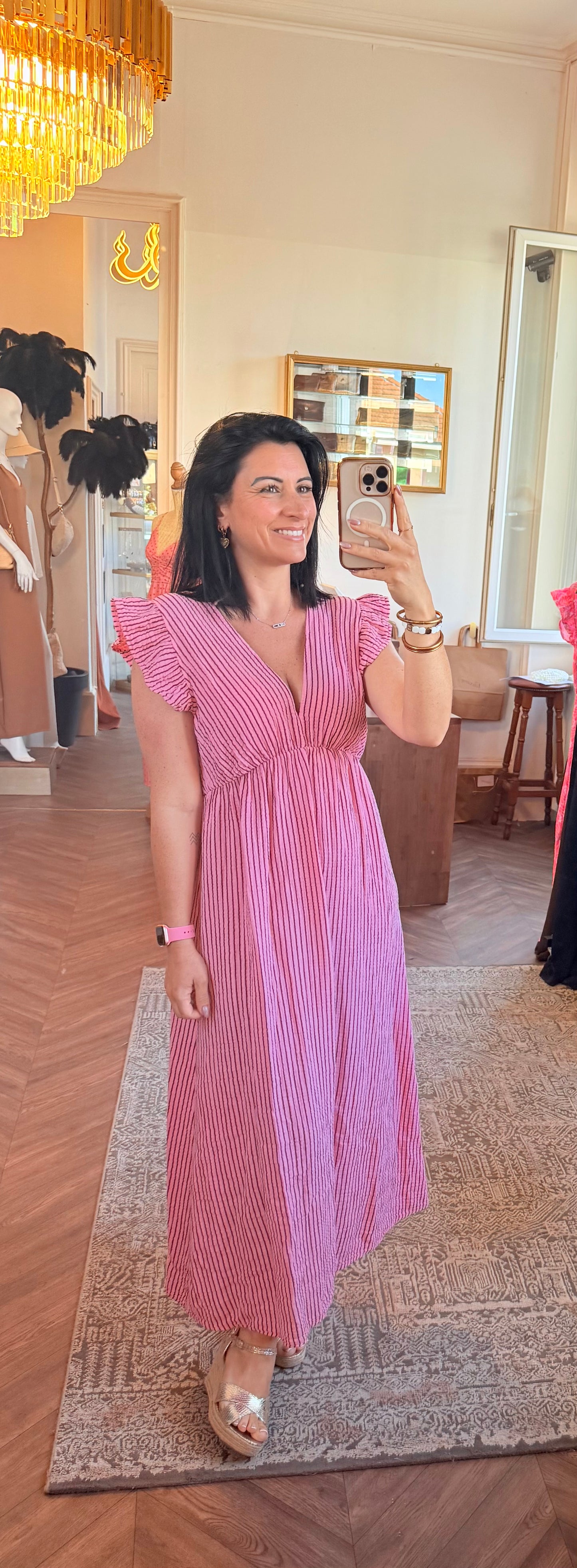 Robe gaze de coton | IZÏA