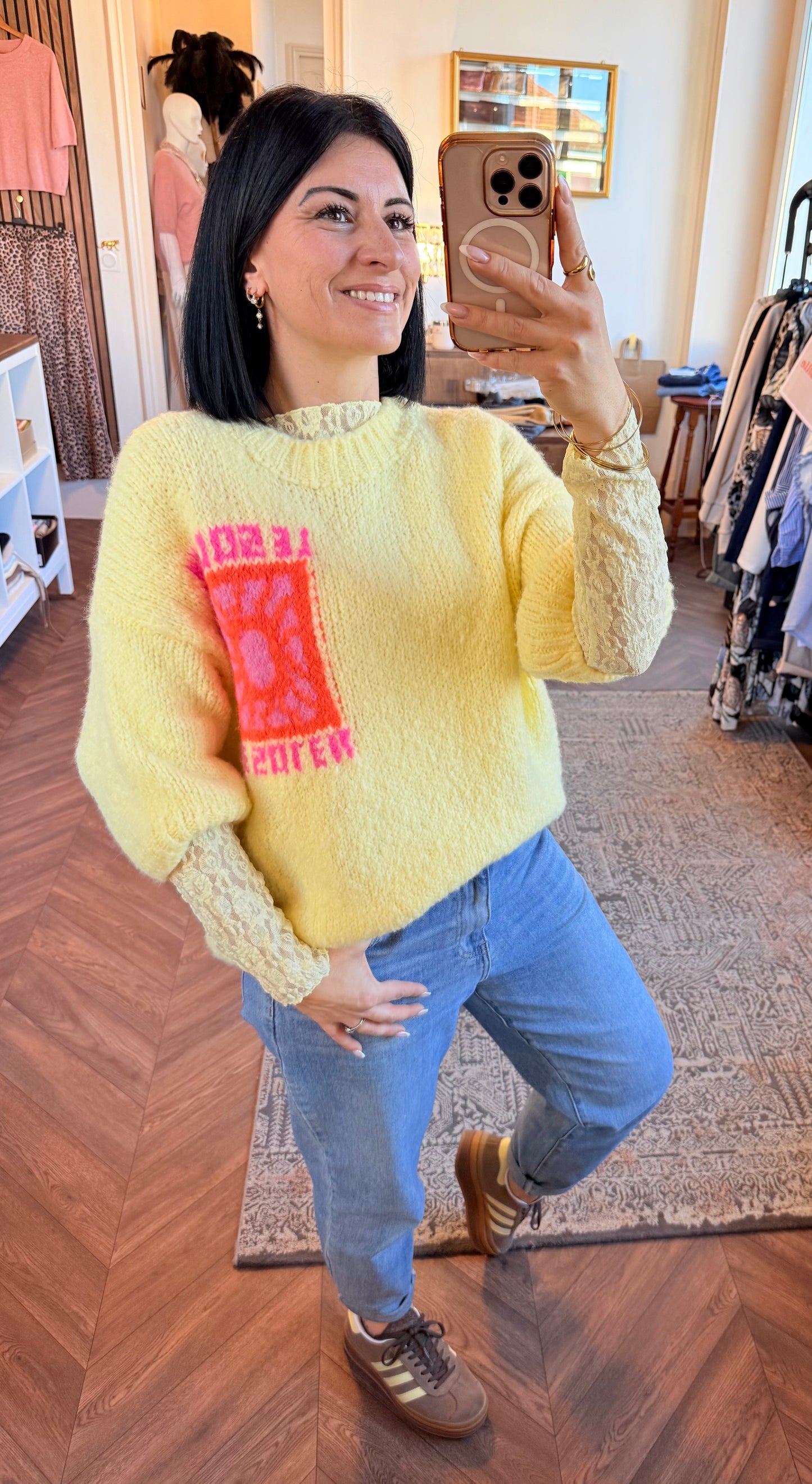 Pull manches courtes | LE SOLEIL