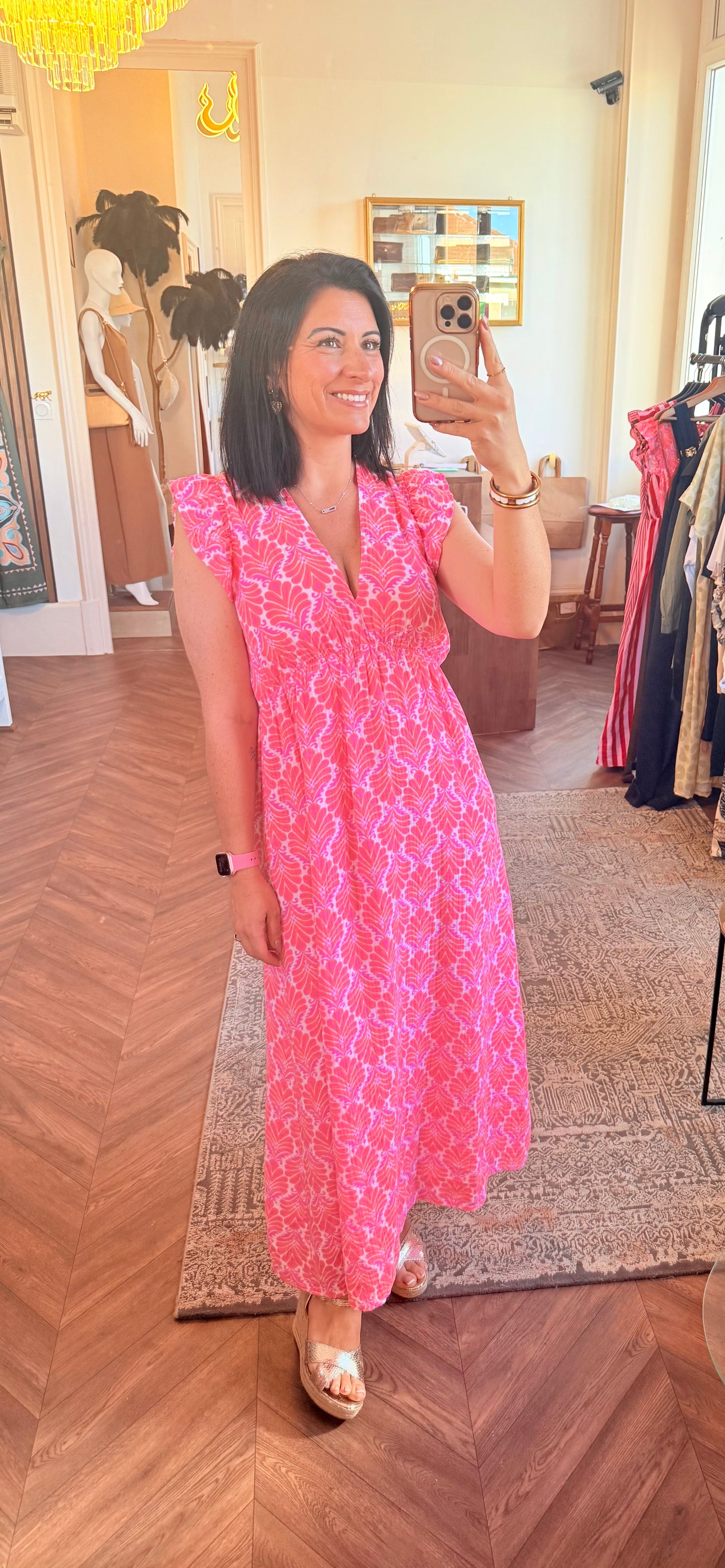 Robe gaze de coton | IZÏA