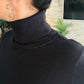 Pull col roulé